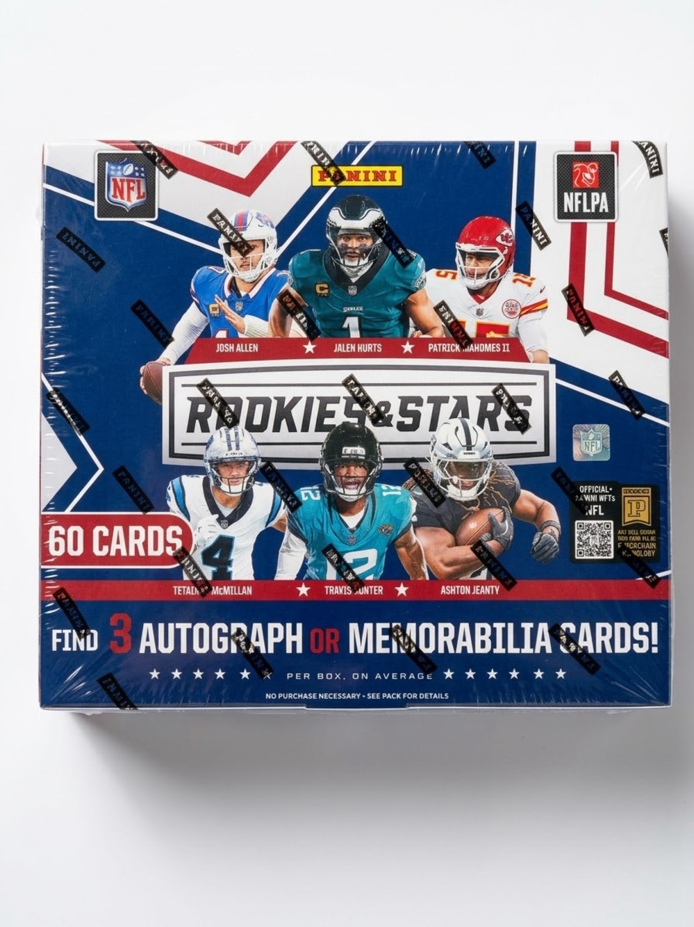 Panini Rookies & Stars 2005 NFL Football Trading Card Box - Blue/Red